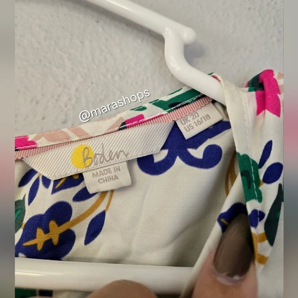 Boden Adriana Puff Sleeve Top